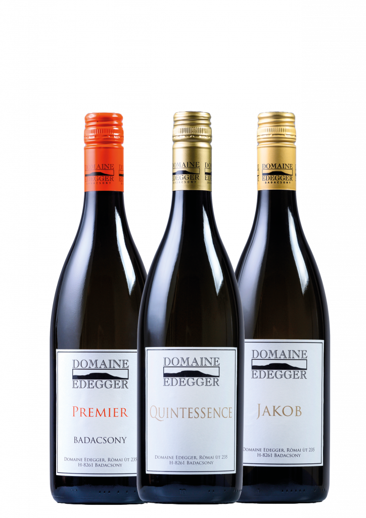 wine sortiment: white wine and red wine